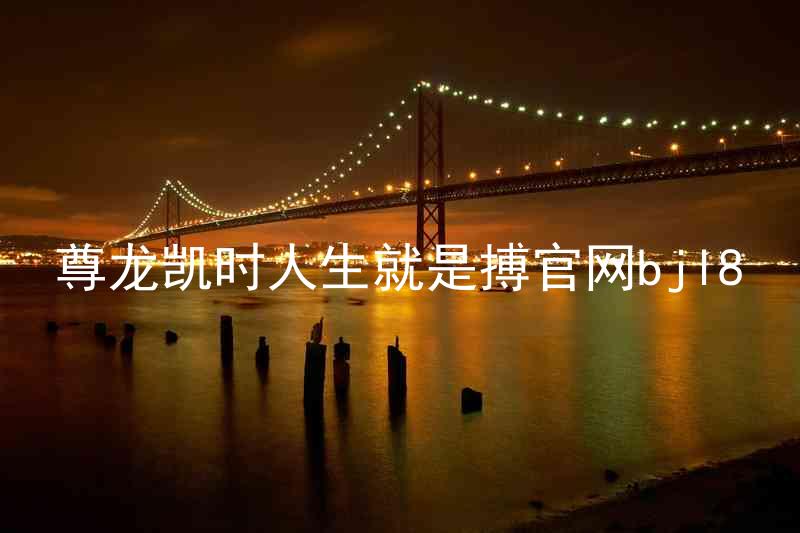尊龙凯时人生就是搏官网bjl8