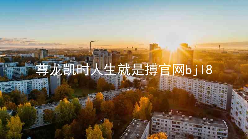 尊龙凯时人生就是搏官网bjl8